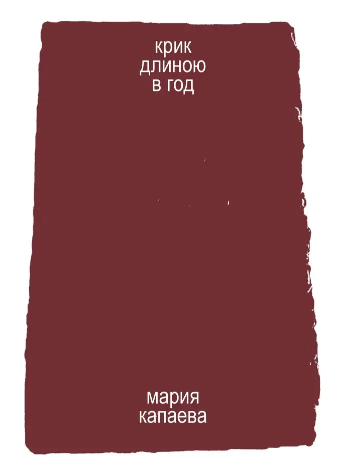 Обложка книги «Крик длиною в год»