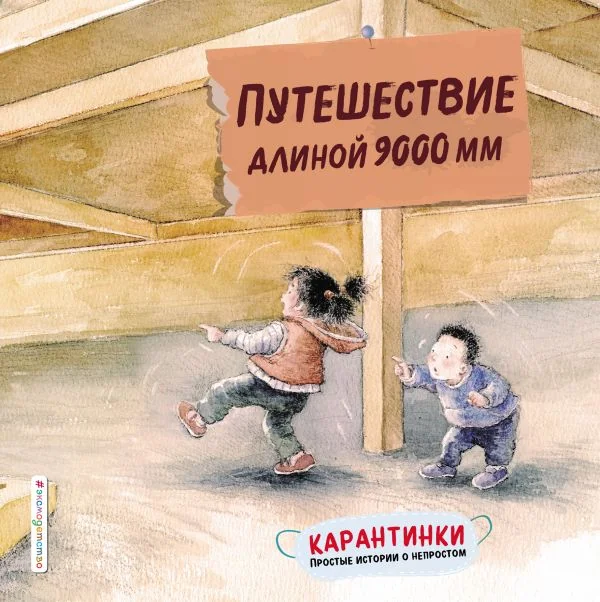 Обложка книги «Путешествие длиной 9000 мм»