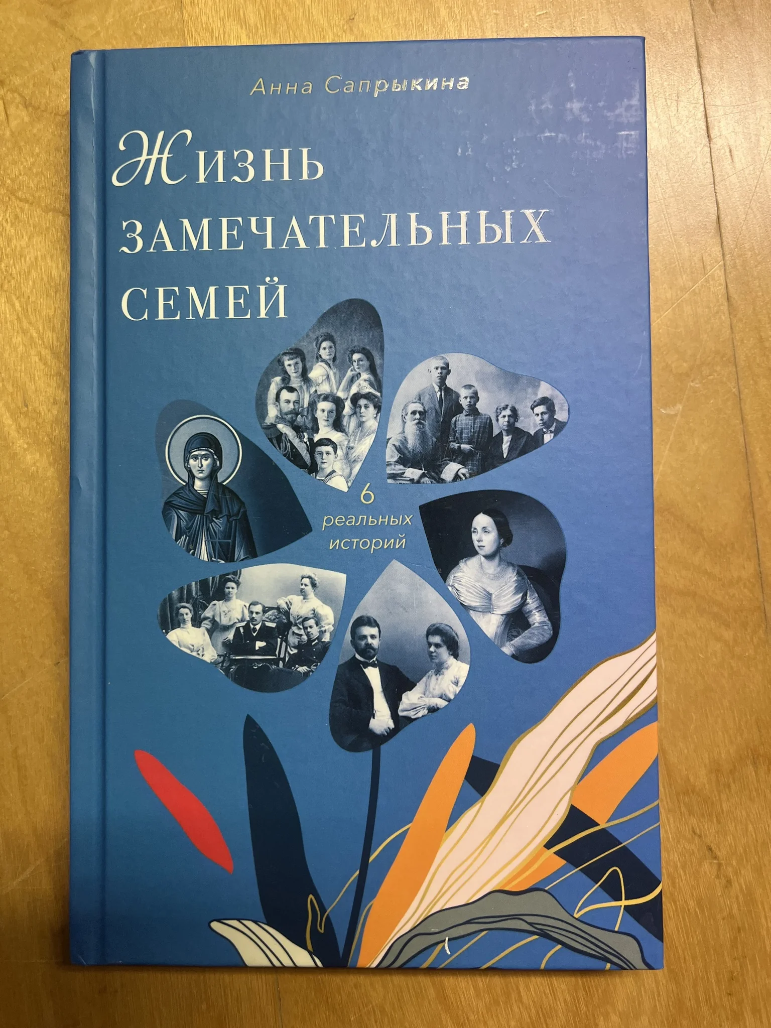 Обложка книги «Жизнь замечательных семей. Анна Сапрыкина»