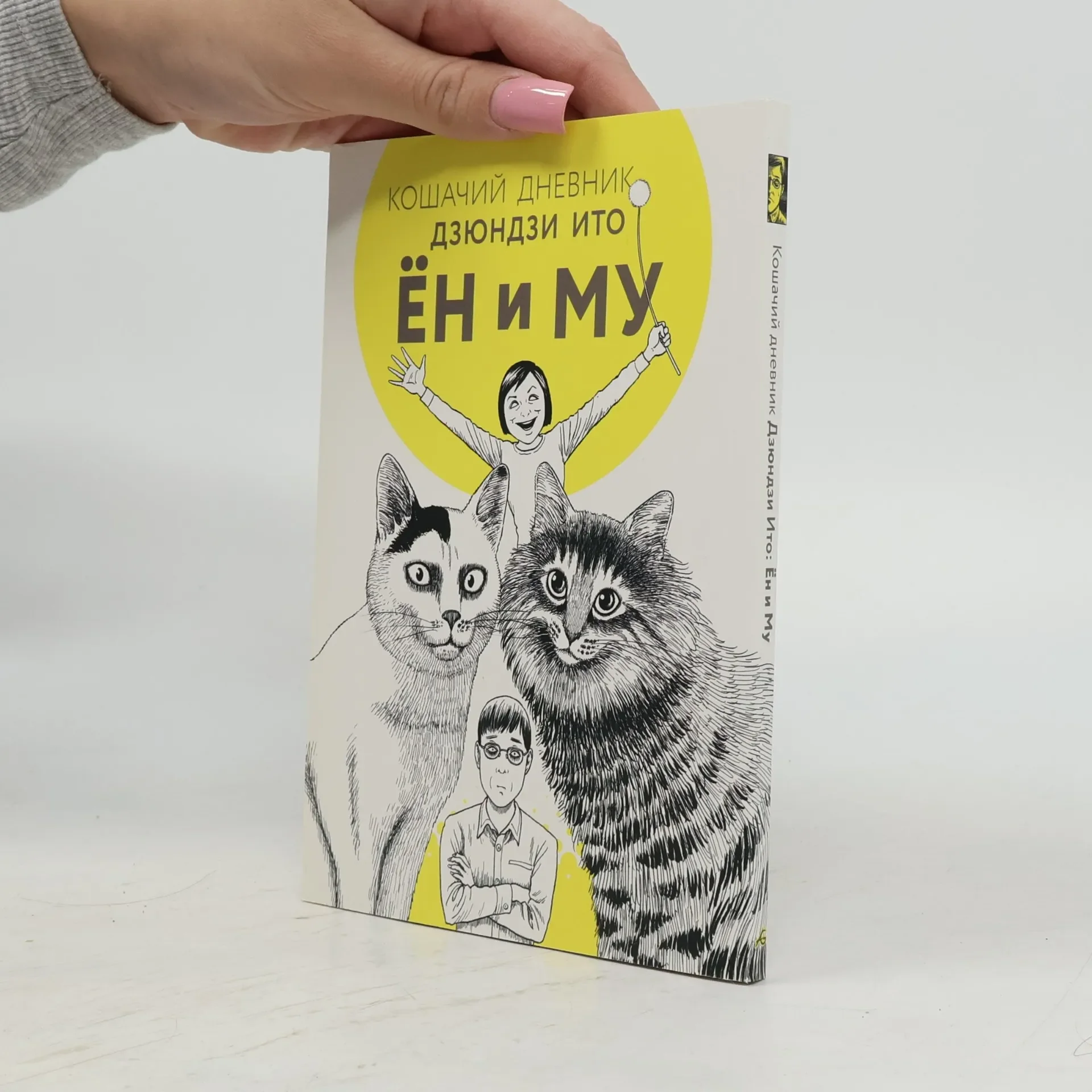 Обложка книги «Кошачий дневник Дзюндзи Ито: Ён и Му»
