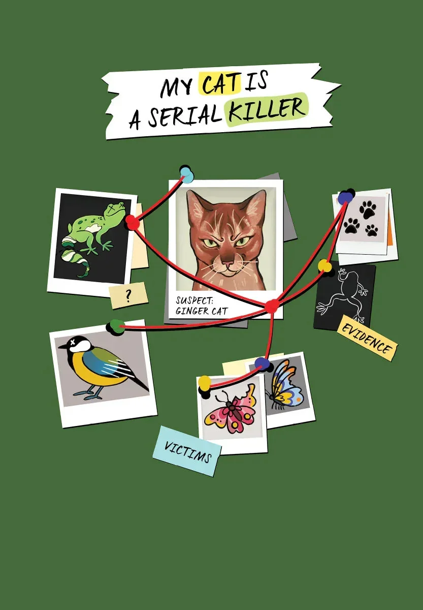 Обложка книги «Блокнот My Cat Is a Serial Killer»