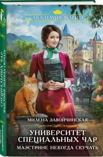 Обложка книги «Университет Специальных Чар. Маэстрине некогда скучать»