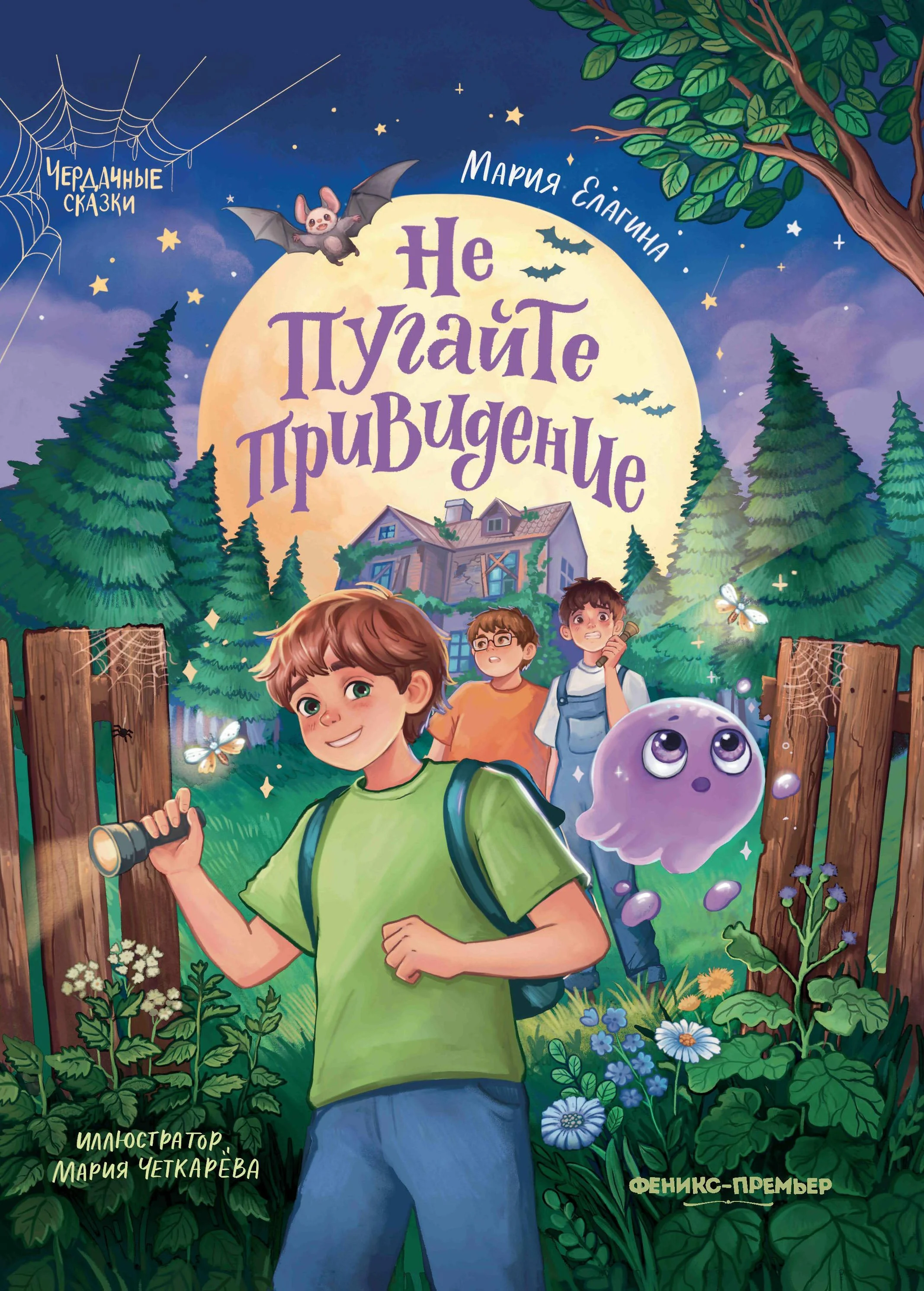 Обложка книги «Не пугайте привидение»