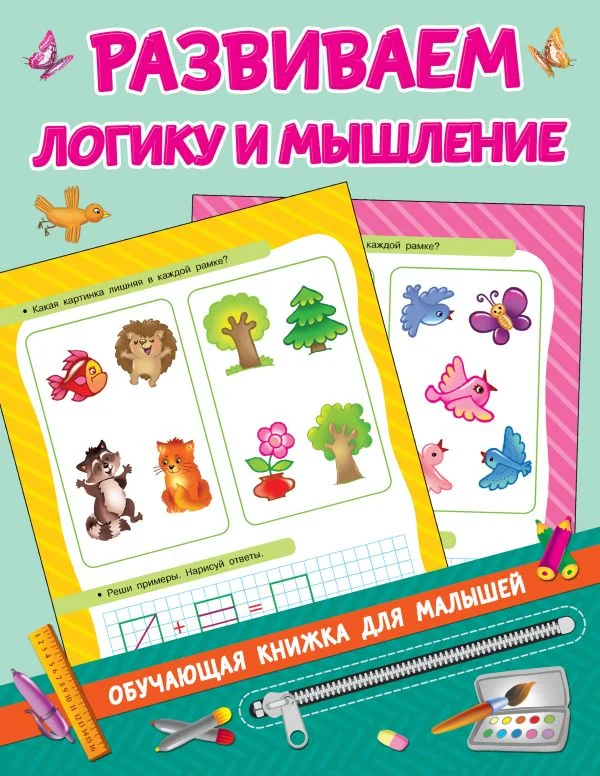 Обложка книги «Развиваем логику и мышление»