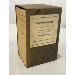 Обложка книги «Eugene Onegin. A Novel in Verse. Translated from the Russian, with a Commentary, by Vladimir Nabokov»