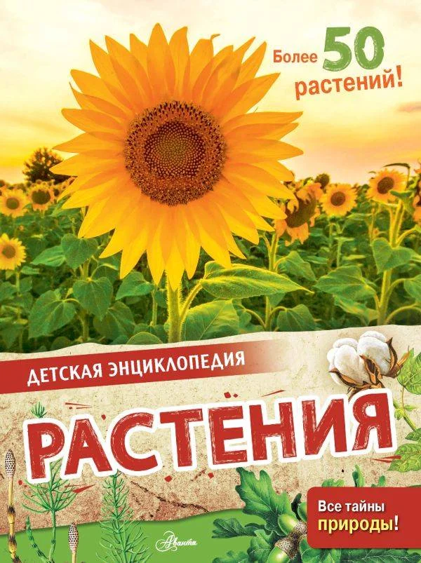 Обложка книги «Растения»