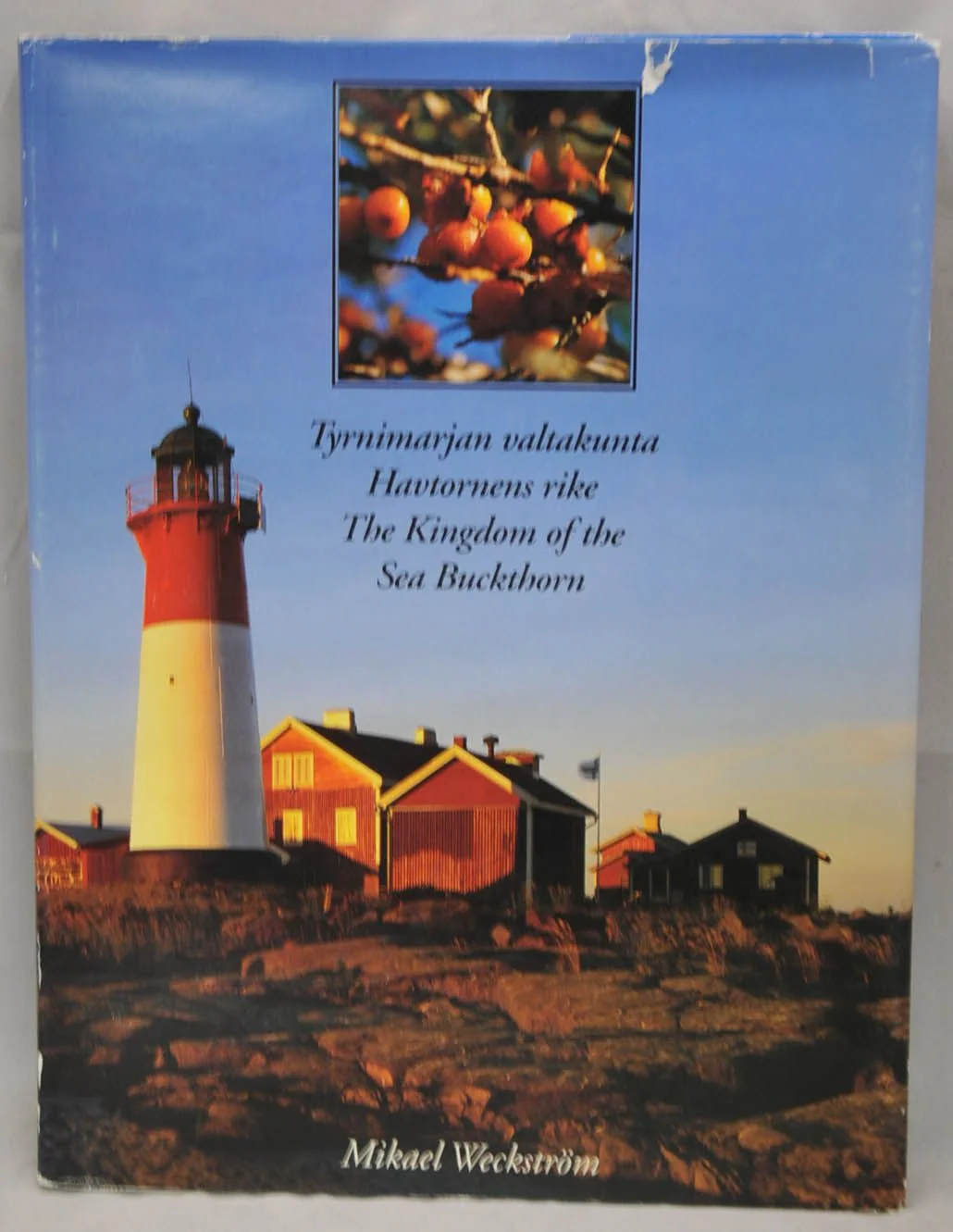 Обложка книги «Tyrnimarjan valtakunta = Havtornens rike = The kingdom of the sea buckthorn»