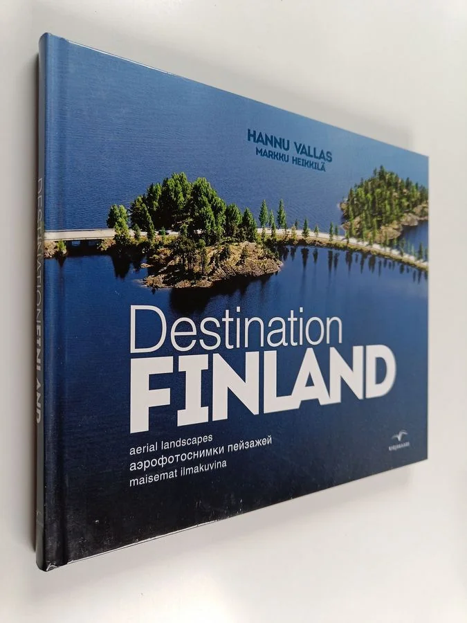 Обложка книги «Destination Finland - Aerial landscapes =»
