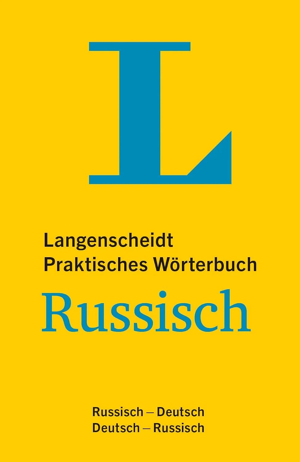 Обложка книги «Langenscheidt Praktisches Wörterbuch Russisch – Innenseiten im Top-Zustand! (ISBN 9783125144644)»