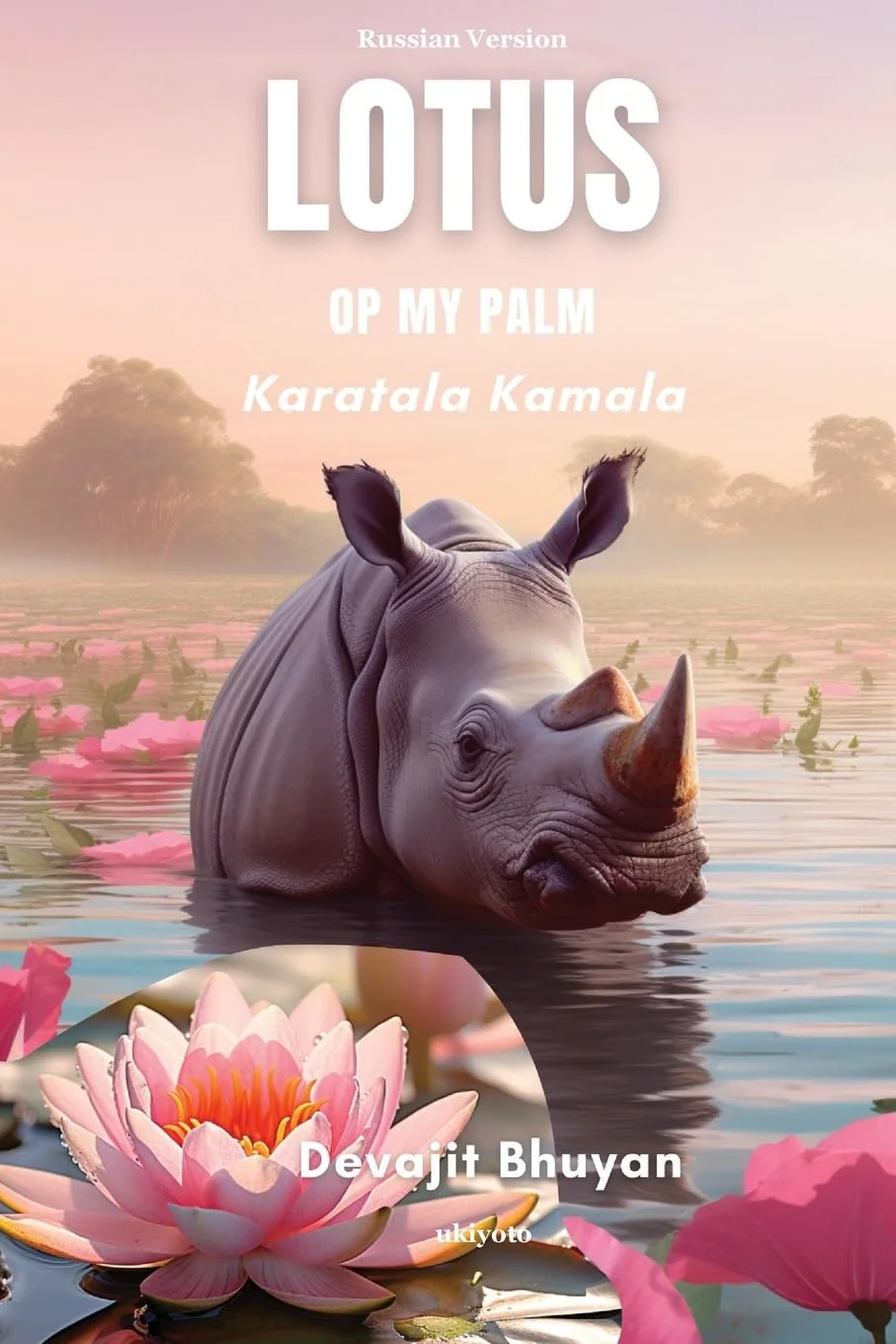 Обложка книги «Lotus on my palm Russian Version»