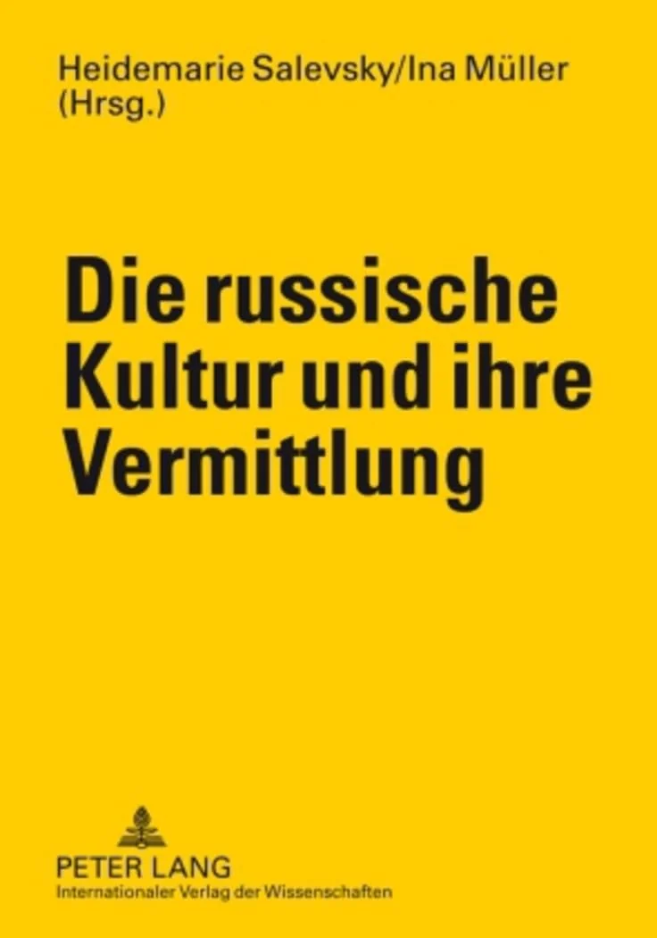 Обложка книги «Die Russische Kultur Und Ihre Vermittlung»