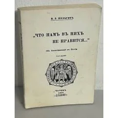 Обложка книги «Что нам в них не нравится...»