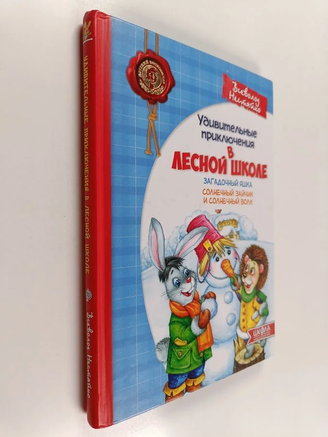 Обложка книги «Удивительные приключения в лесной школе. Загадочный Яшка. Солнечный зайчик и Солнечный волк»