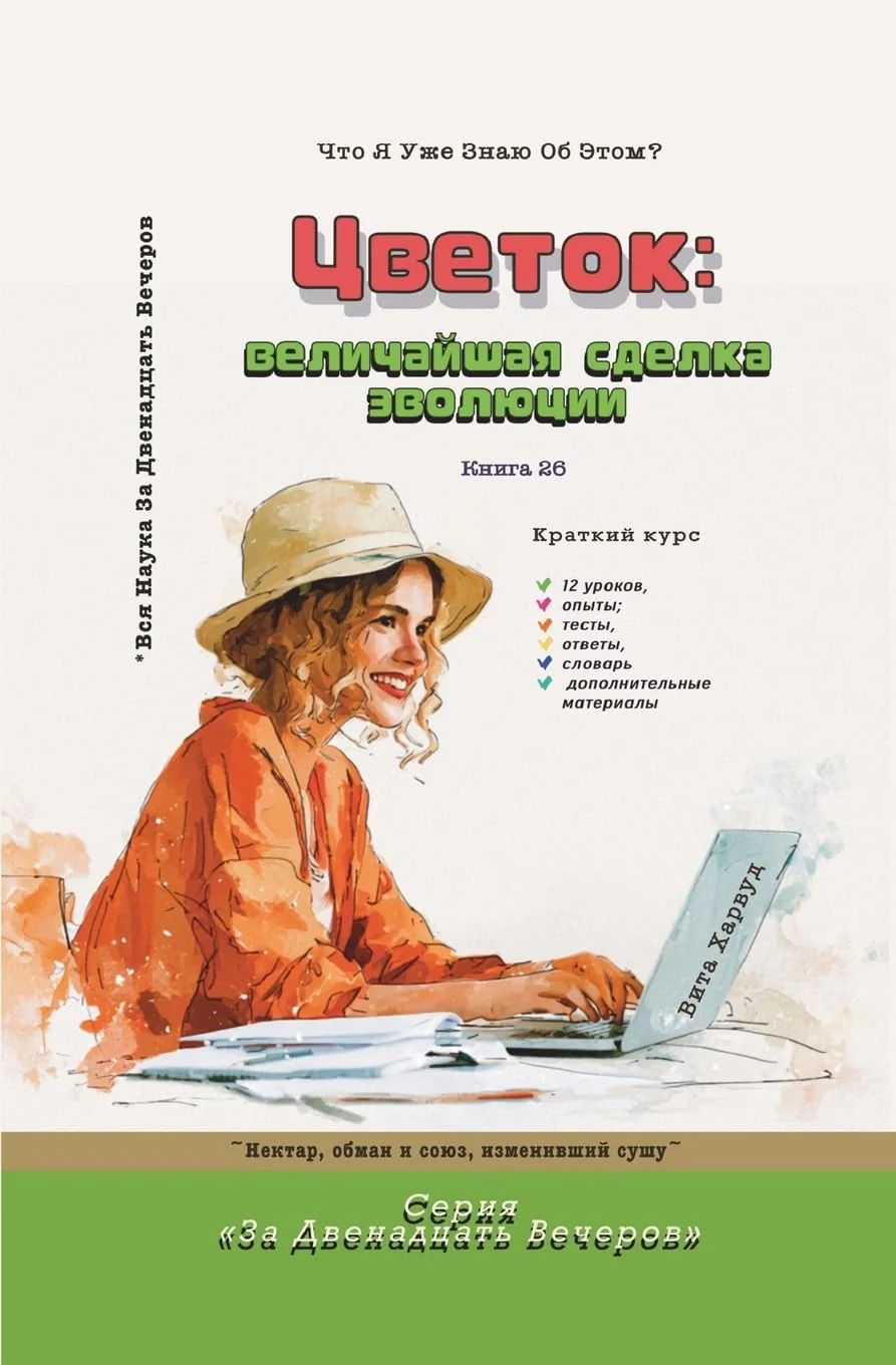 Обложка книги «Цветок: Нектар, обман и союз, изменивший сушу»