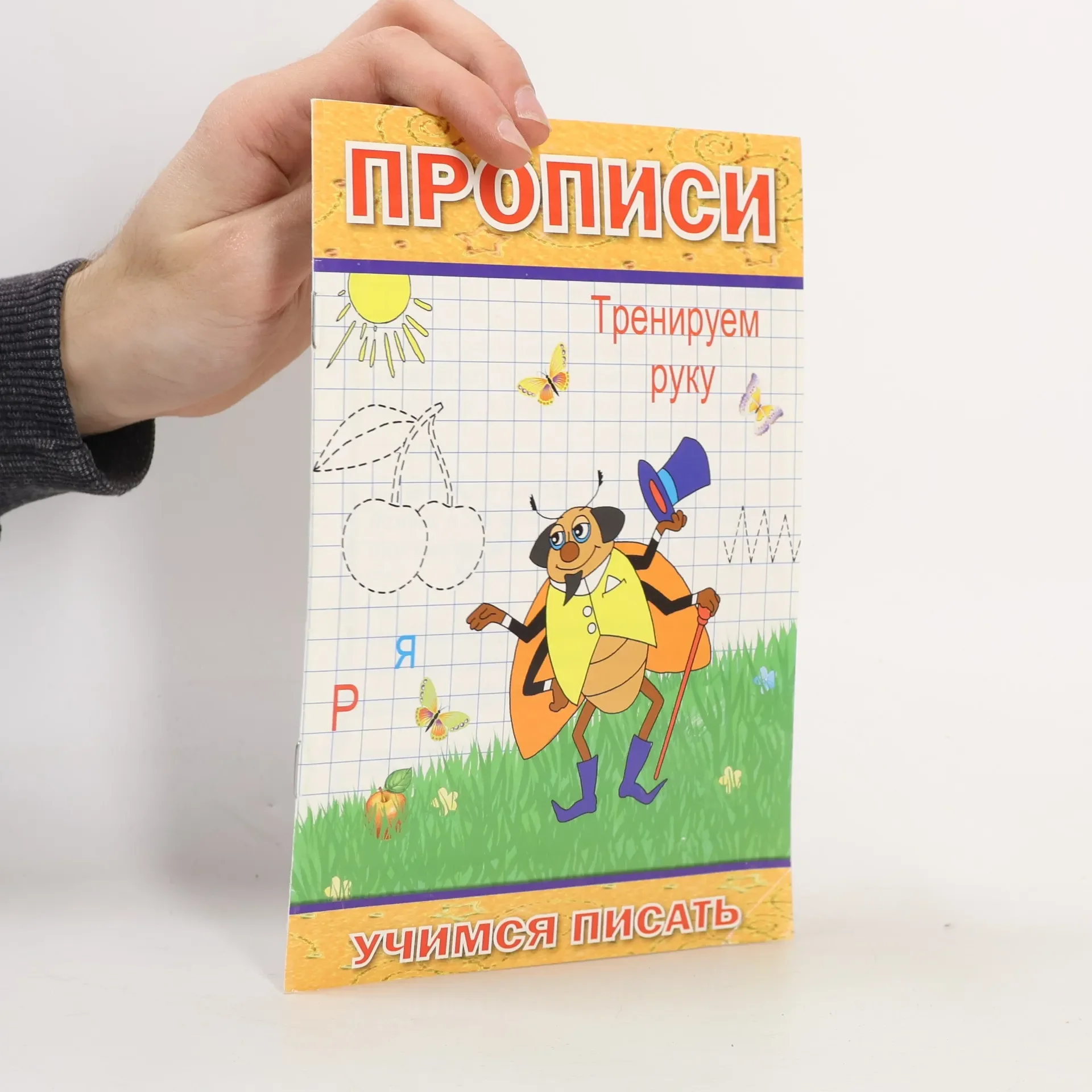 Обложка книги «Прописи. Тренируем руку»