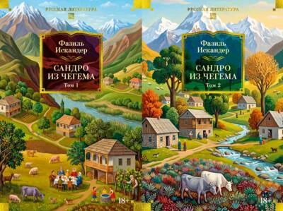 Обложка книги «Сандро из Чегема. В 2 томах»