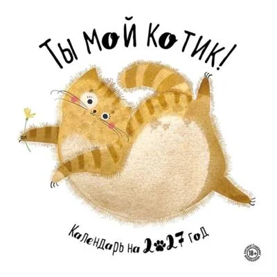 Обложка книги «Ты мой котик. Календари настенные на 2027 год»