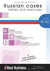 Обложка книги «Russian cases (intermediate - advanced): tables and exercises. Level B1-B2»