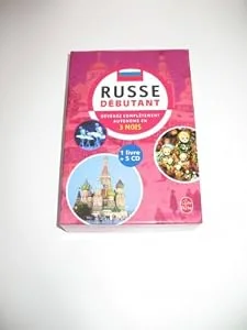 Обложка книги «Coffret Russe débutant - Marie-Francoise Becourt et Jean Borzic»