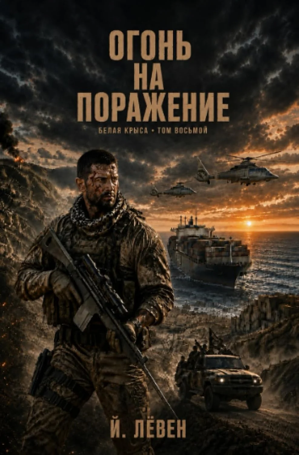 Обложка книги «Огонь на поражение»