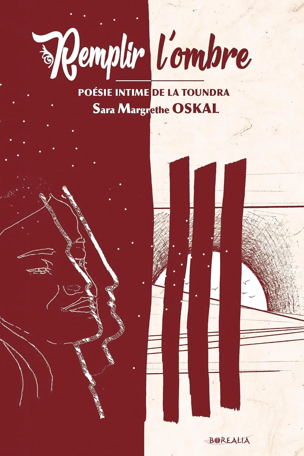 Обложка книги «Remplir l'ombre: Poésie intime de la toundra»